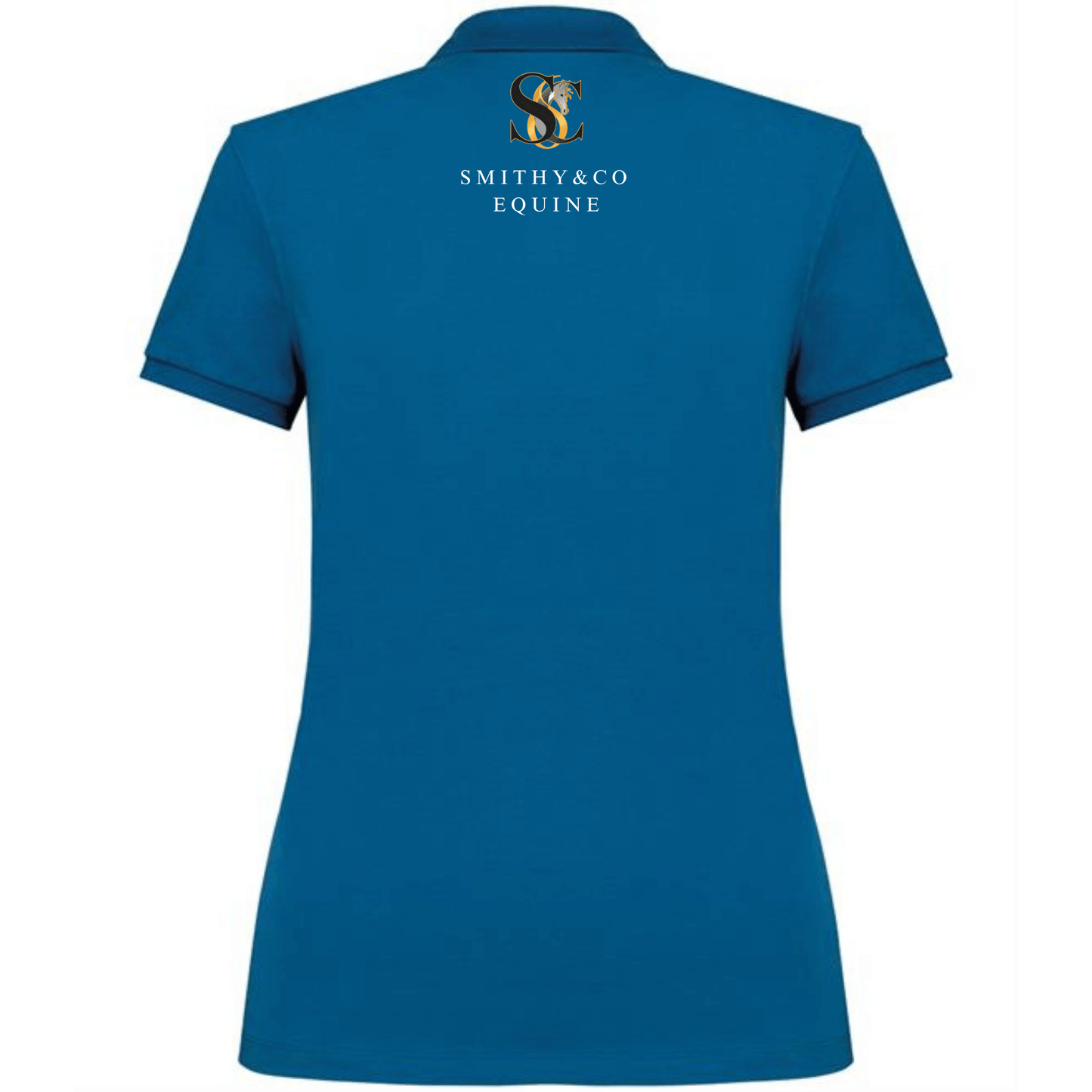 Blue Sapphire Equine Polo Shirt