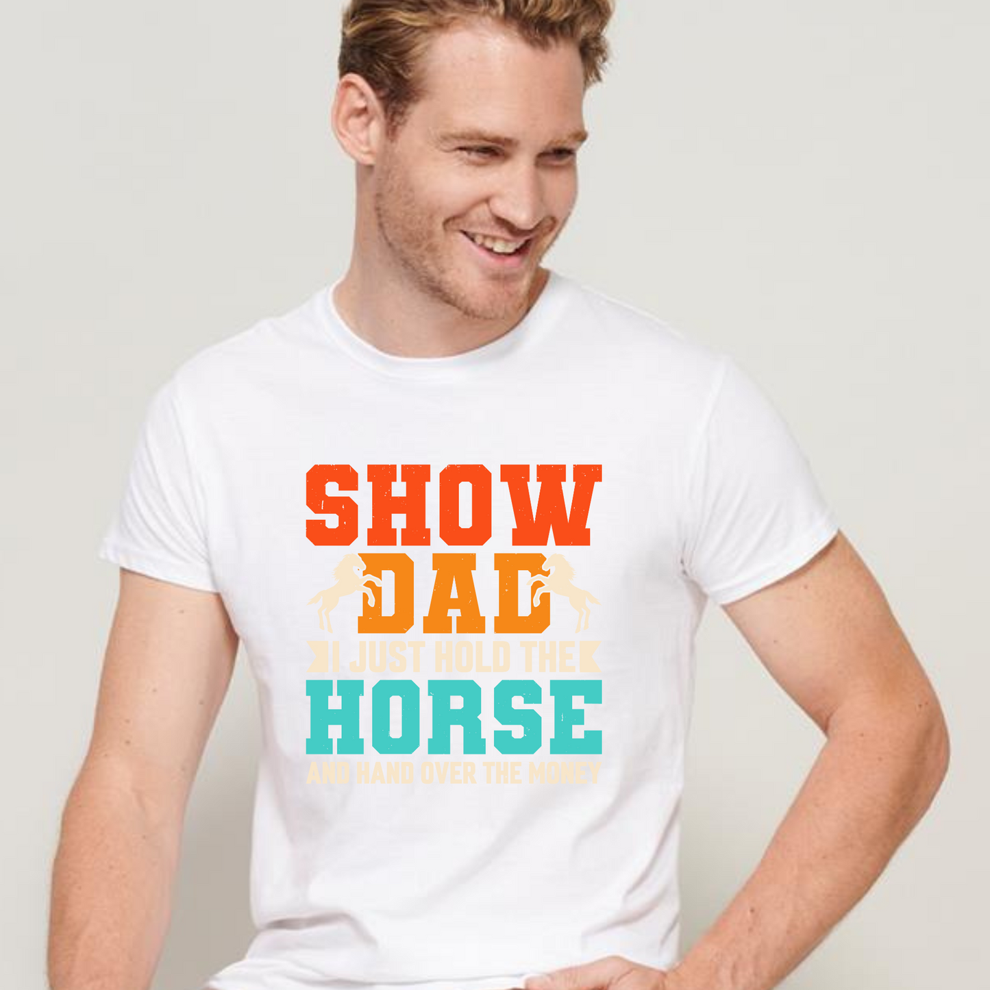 Smithy & Co Show Dad Equine T-shirt