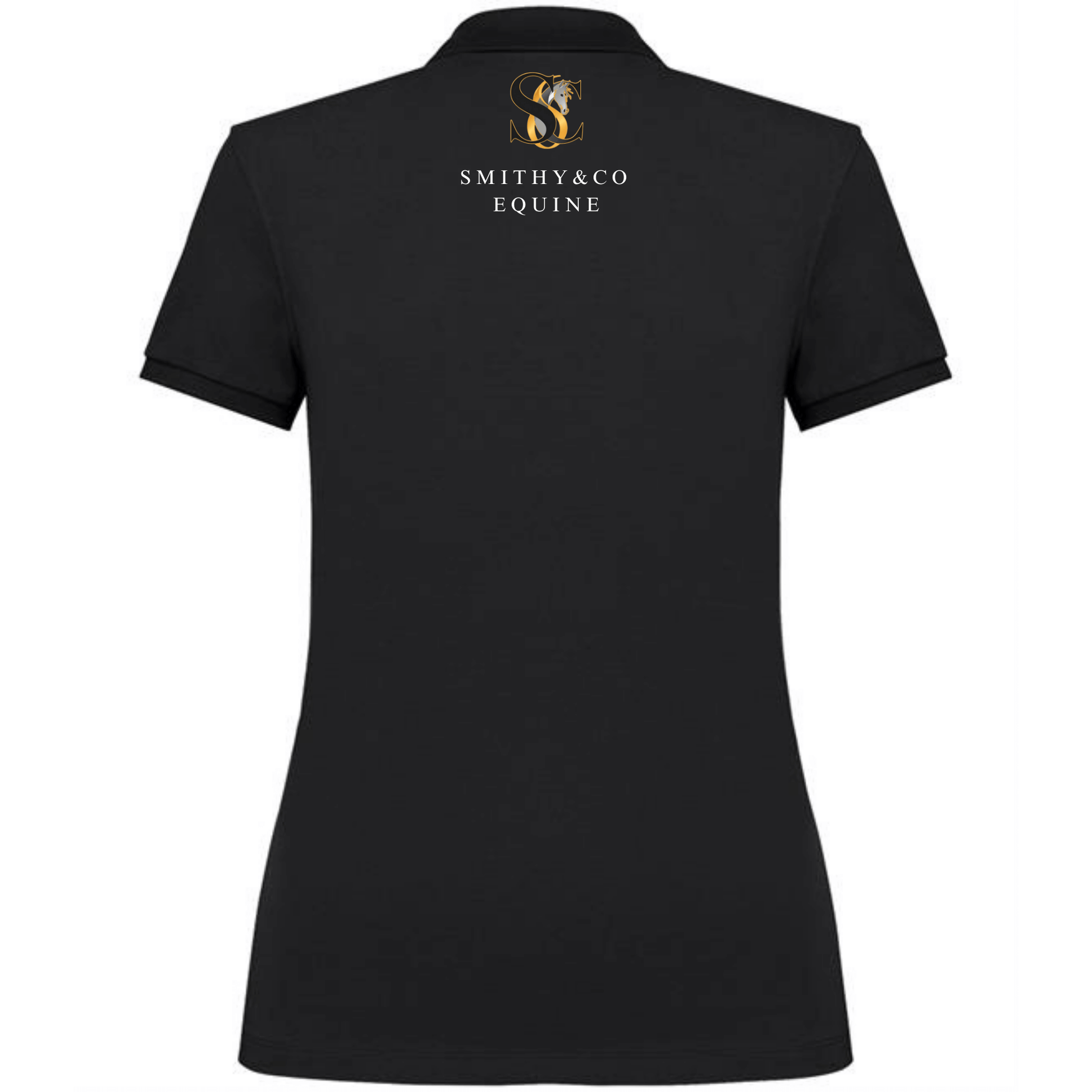 Black Equine Polo Shirt 