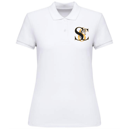 White Equine Polo Shirt 